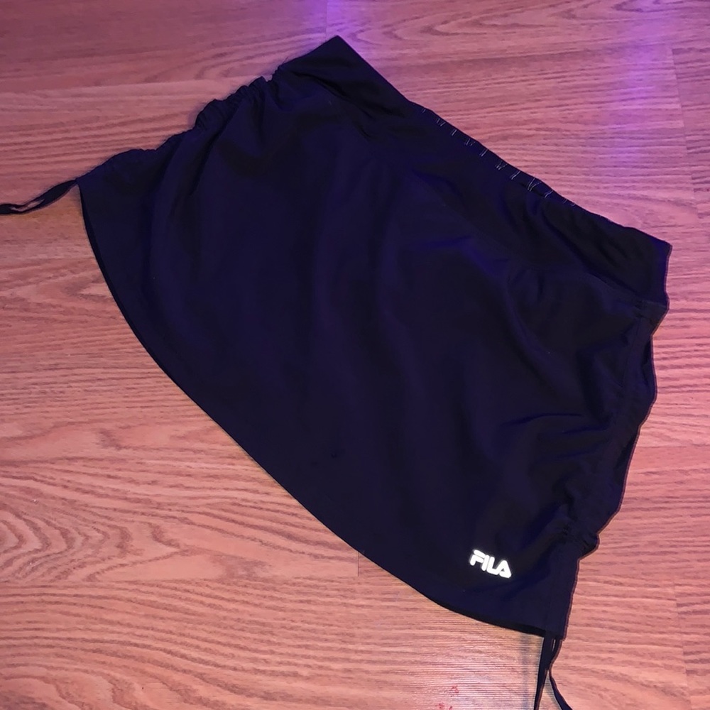 Fila ladies adjustable reflective athletic sports skirt